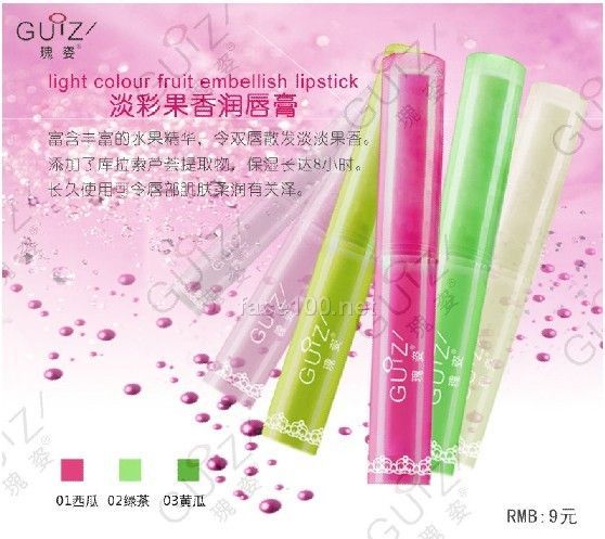 淡彩果香润唇膏