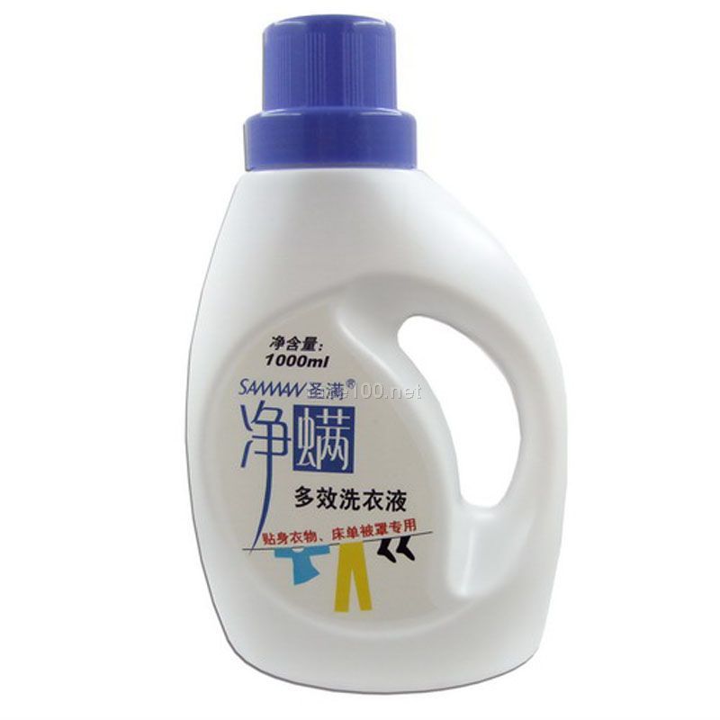 圣满 净螨洗衣液500ml、1000ml、2000ml、3000ml全国招代理