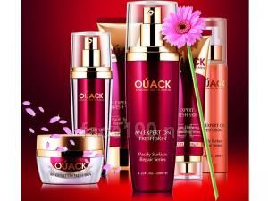 专业线品牌纯植物 高保养欧珂化妆品系列_百花