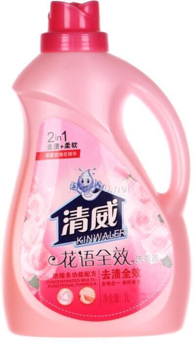 2000ml	清威花语全效洗衣液批发代理