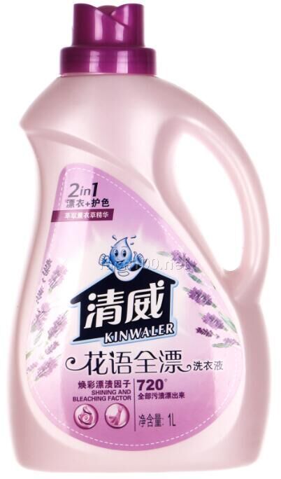 2000ml	清威花语净柔洗衣液批发代理