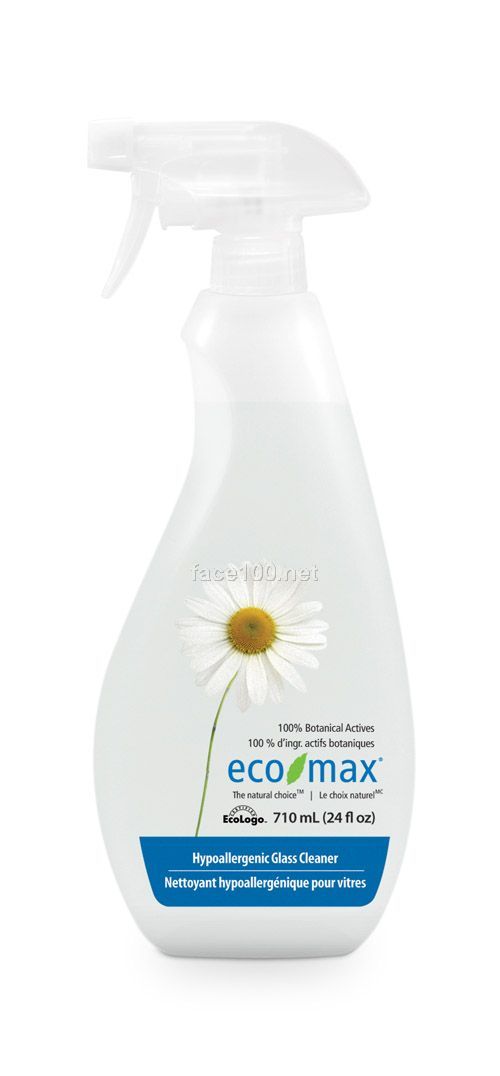 eco-max  无添加低致敏配方玻璃制品去污光亮清洁剂