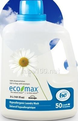 eco-max无添加低致敏配方衣物洗涤液