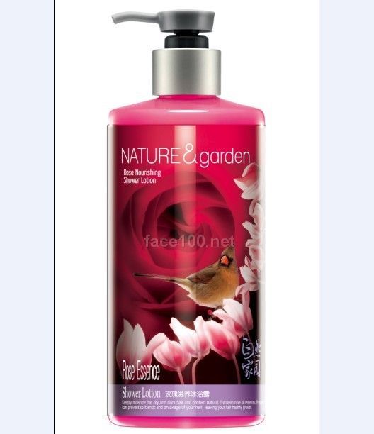 自然家园极品玫瑰滋养洗发乳
