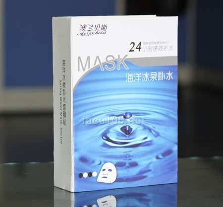 澳兰贝斯海洋冰泉补水面膜贴