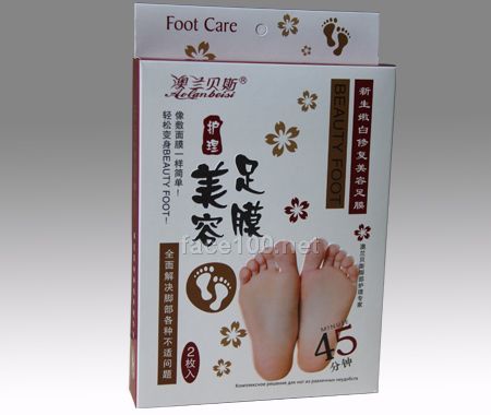 澳兰贝斯新生嫩白修复美容足膜
