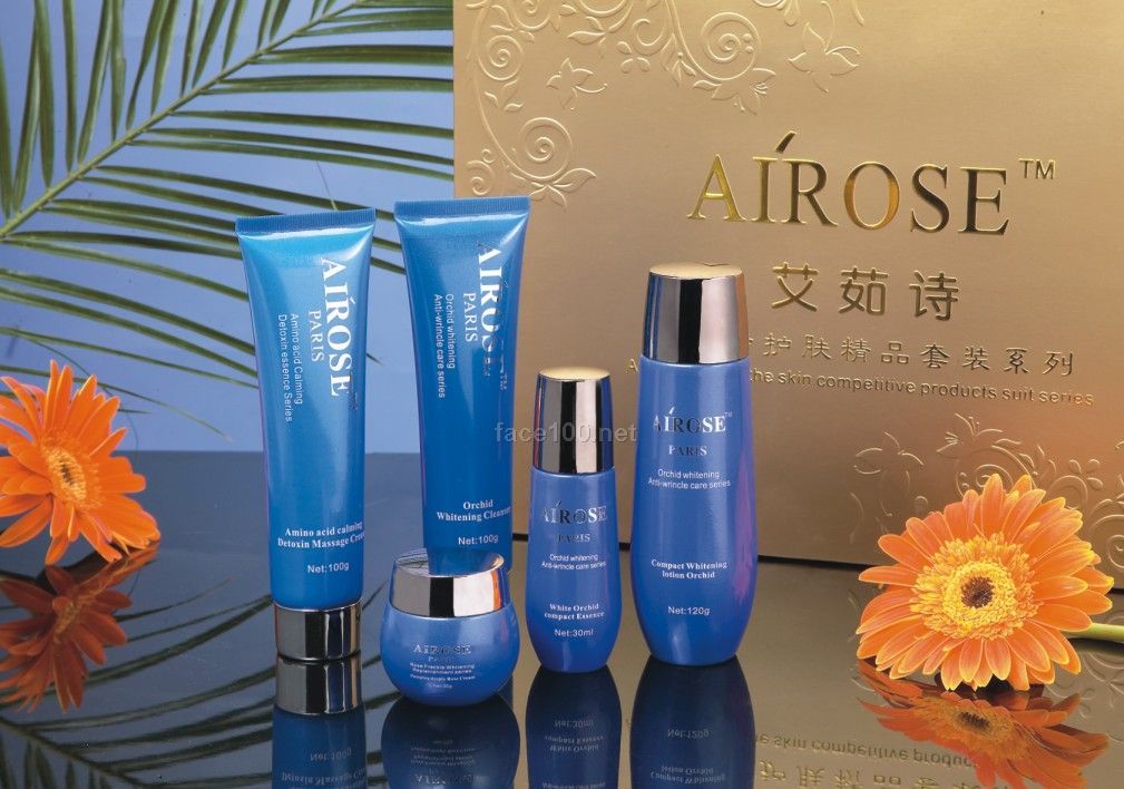美容院产品_兰花美白抗皱紧致套装face100化妆品代理网www.face1