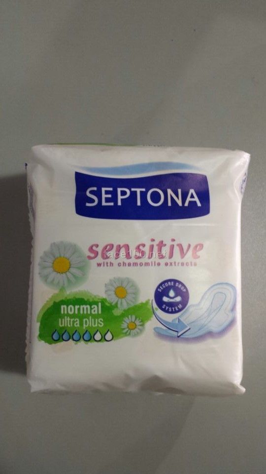 塞卜娜超薄柔棉护翼卫生巾-日用，敏感肌肤适用，10片装
