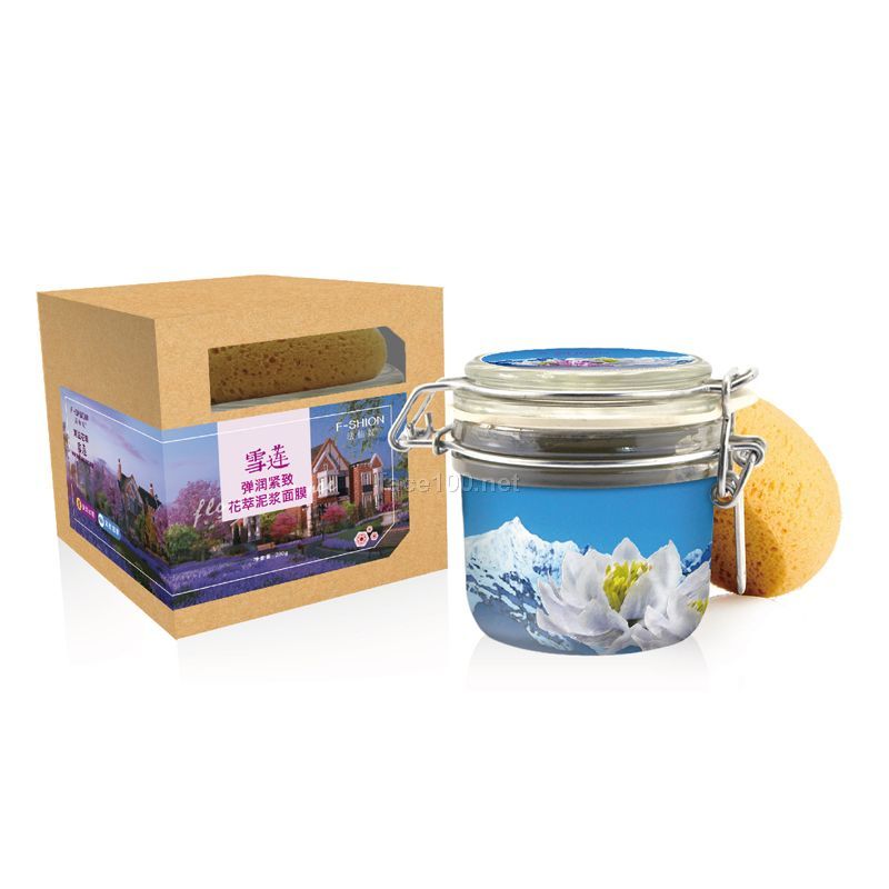 法仙奴雪莲弹润紧致花萃泥浆面膜代理_护肤品