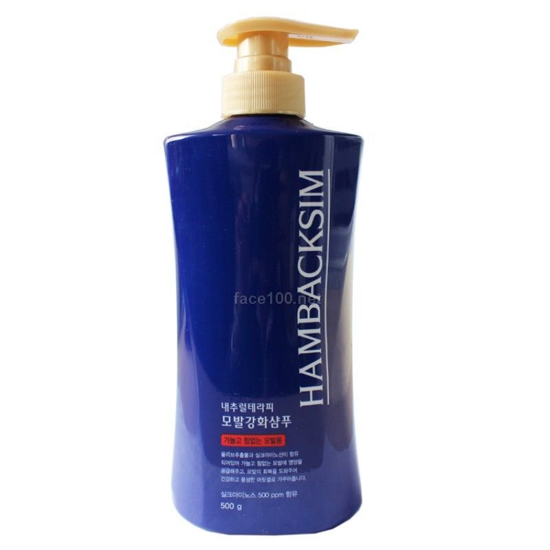 韩国美发产品 含百馨强韧发根洗发水