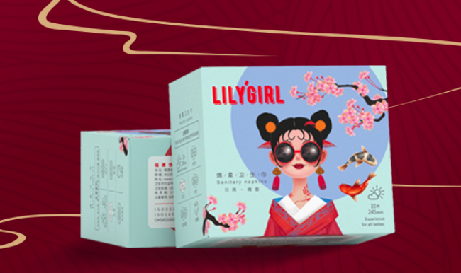 LilyGirl国潮绵柔系列袖珍巾