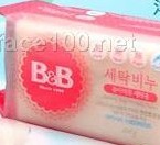 膜幻百丽韩国B-B皂婴儿抑菌洗衣皂