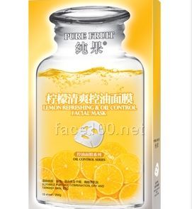 柠檬清爽控油面膜代理