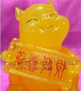 恭喜发财金猪造型香皂代理