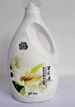 洗衣液2kg瓶装自然花香 强去污清洁剂洗涤液代理批发