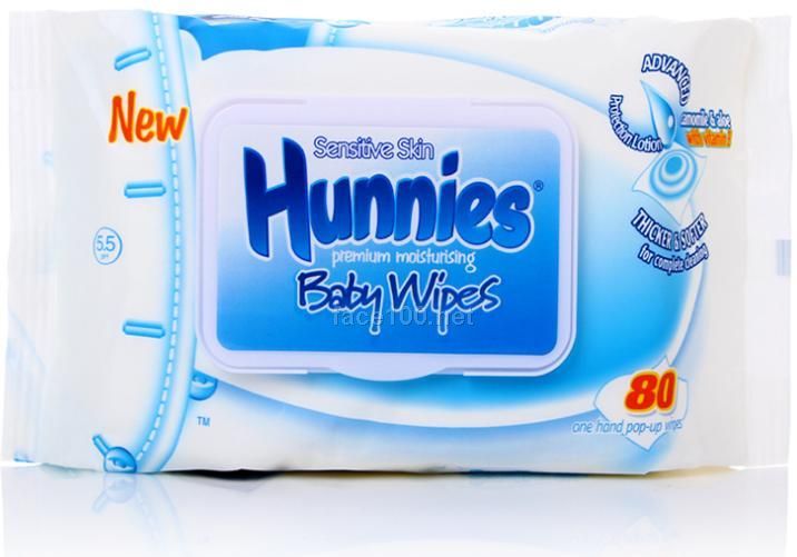 英国汉尼斯Hunnies进口婴儿湿巾