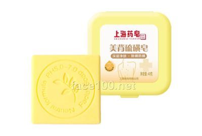 上海药皂硫磺美背皂40克