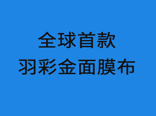 羽彩金—薄荷醇锁水面膜布代理批发